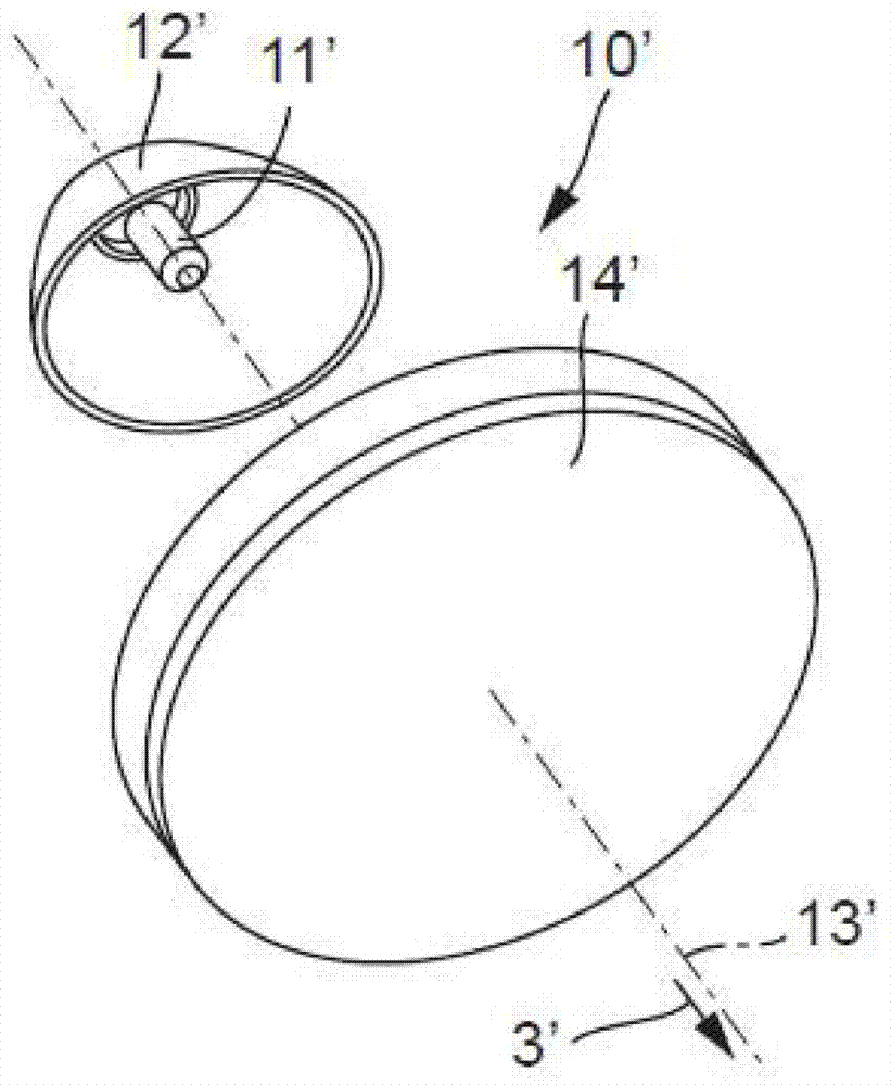 Headlight projection module for a motor vehicle