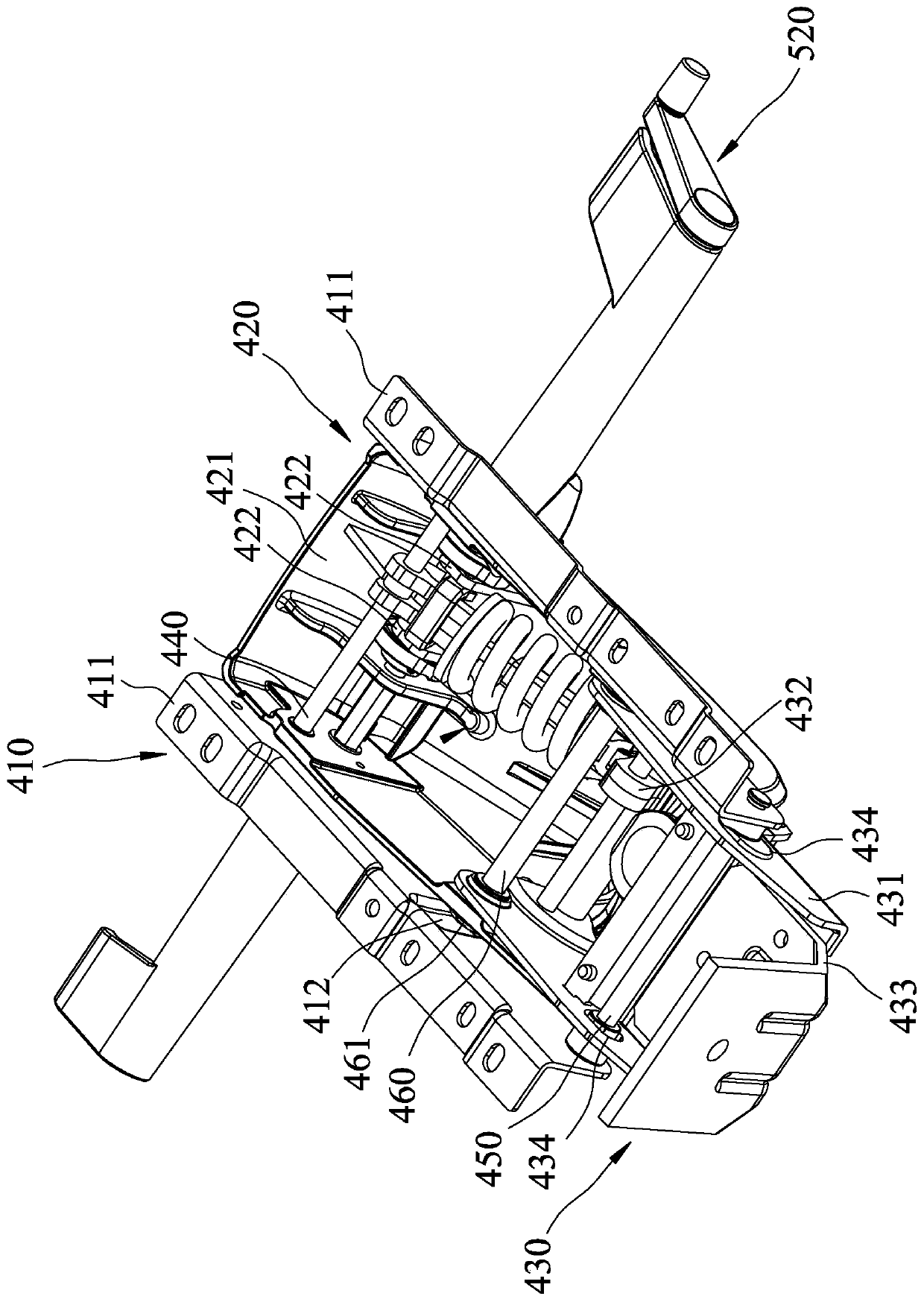 Chair back cushioning adjustment device and chair with seat back cushioning adjustment device