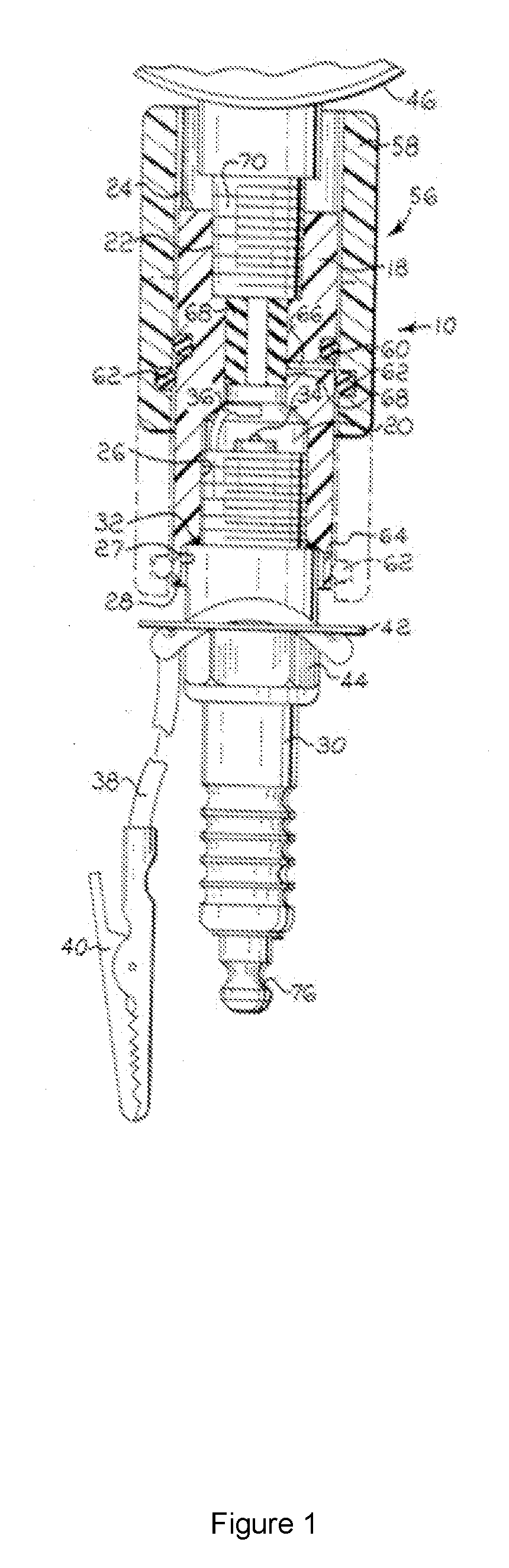 A spark plug testing kit