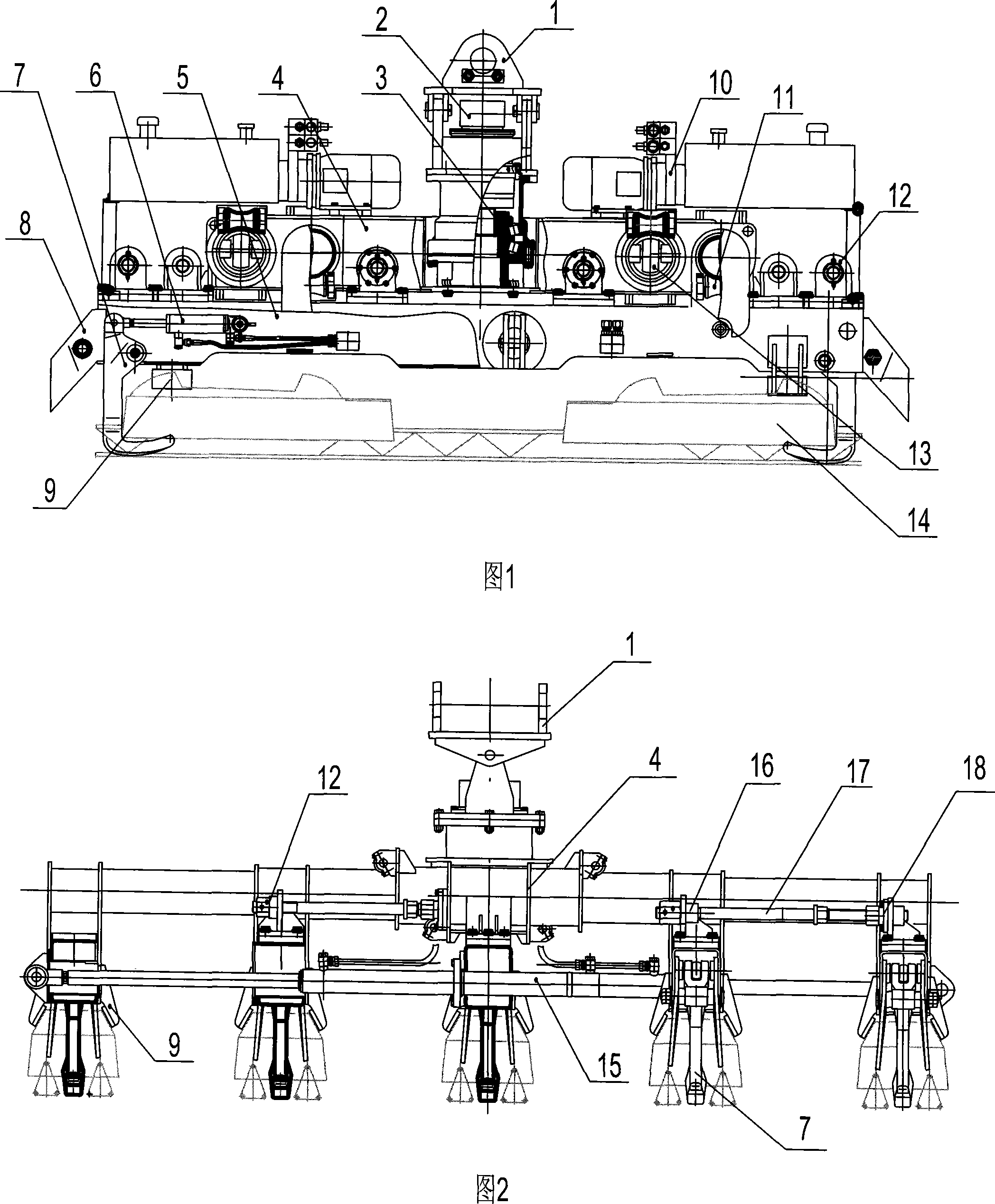 Device for hoisting and arranging sleeper