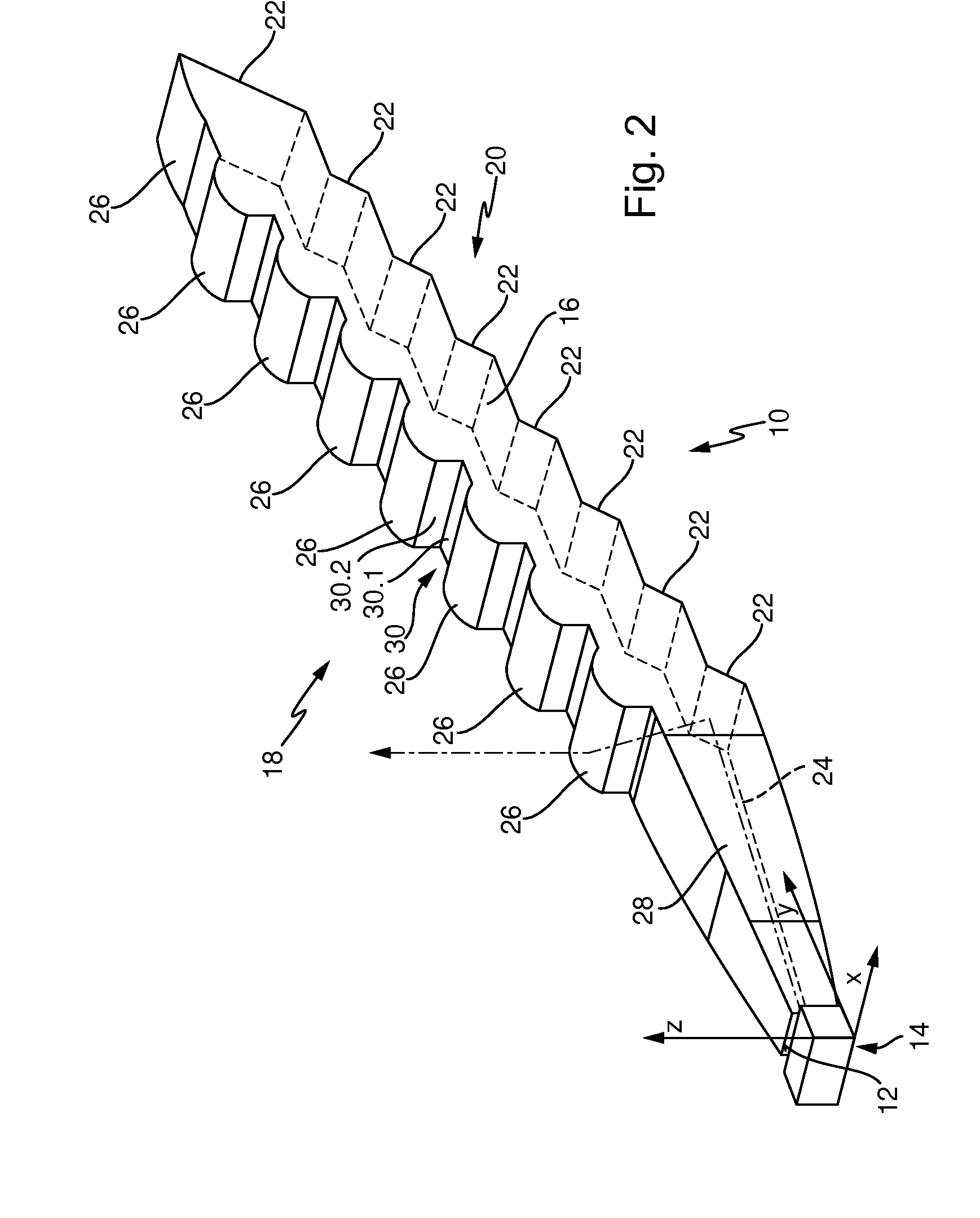 Motor vehicle light with a light conductor and a shield that is visible through the light conductor