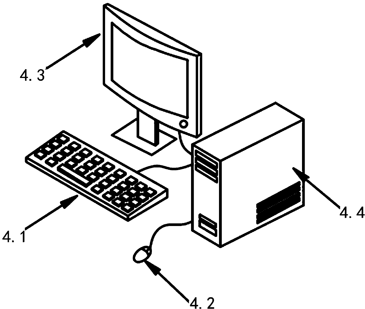 Concrete corrosion acoustic emission signal data analysis processing system