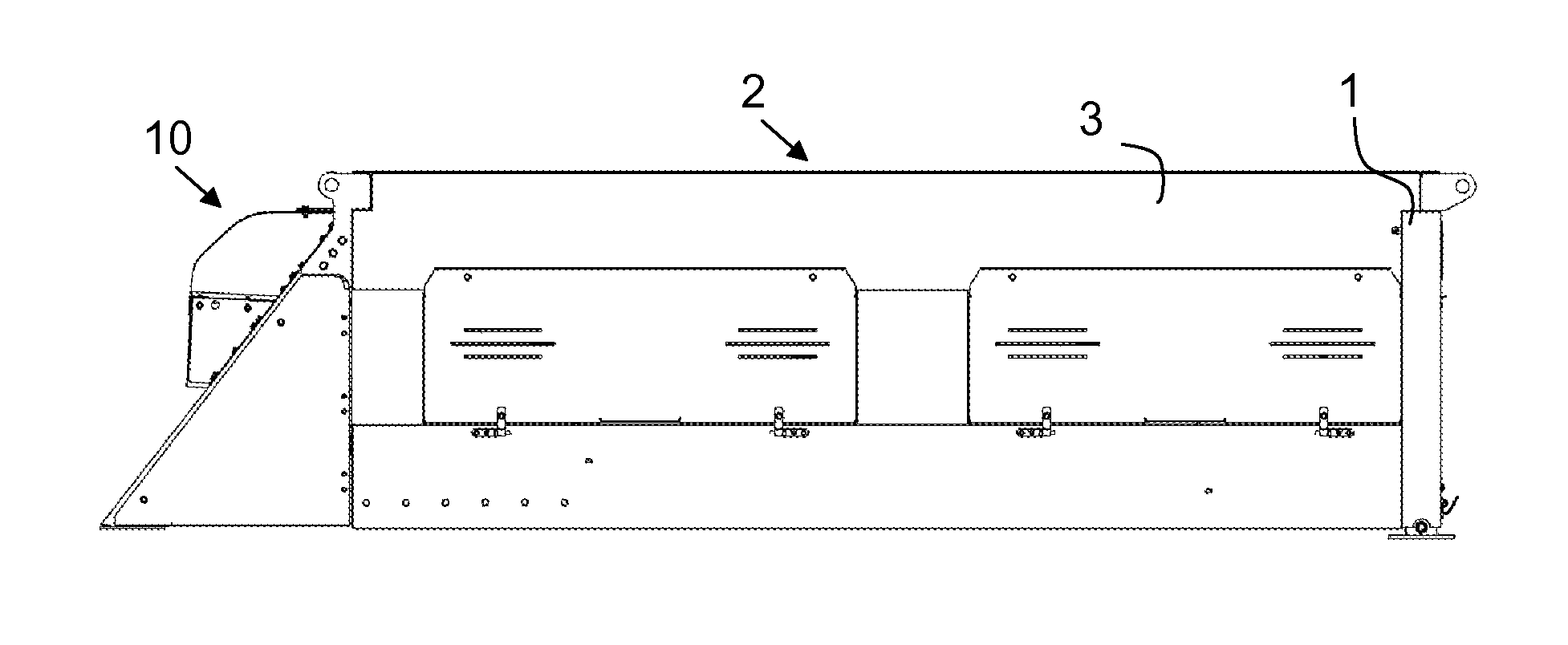 Mineral material feed apparatus, a plant and a method