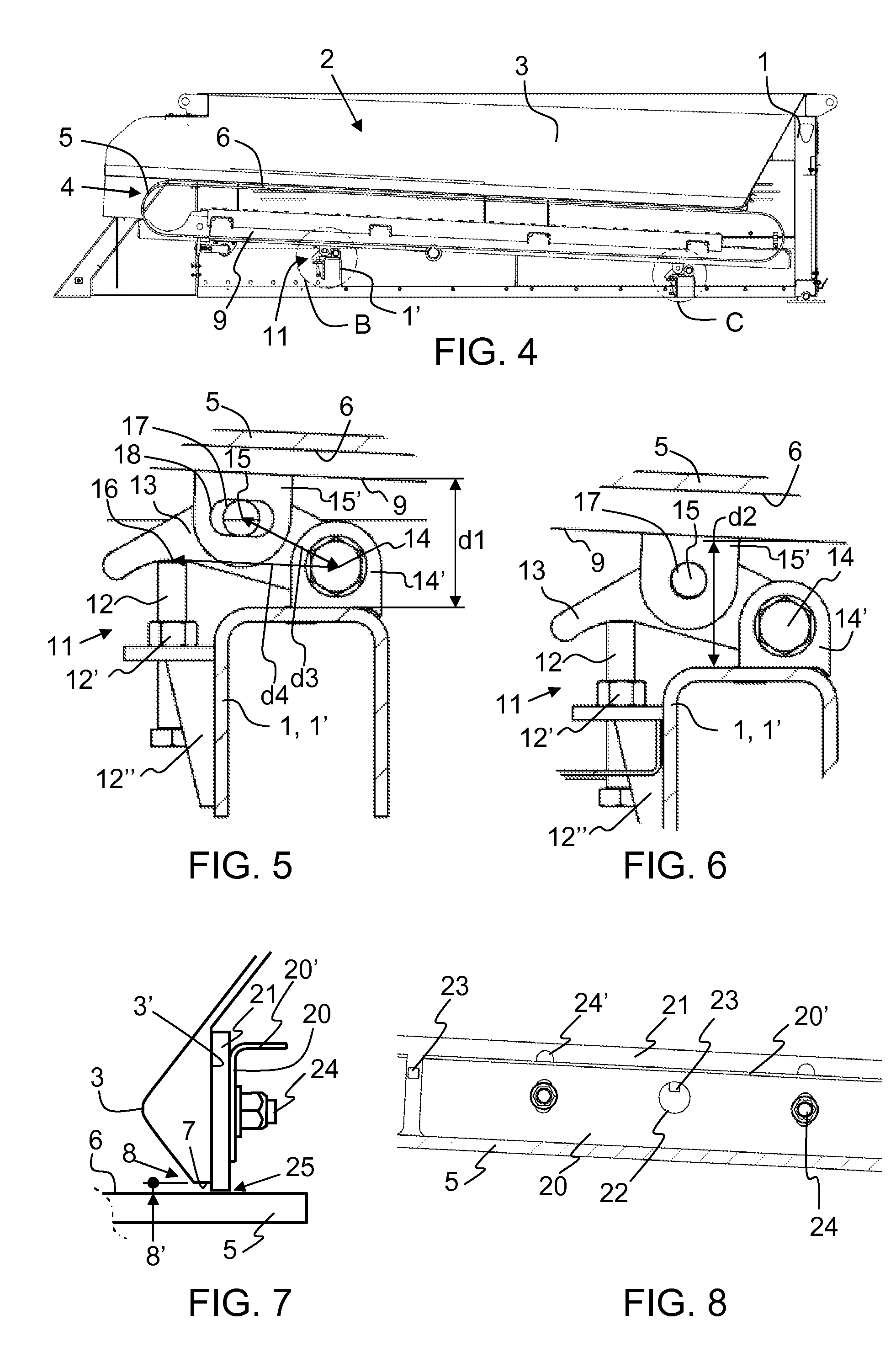Mineral material feed apparatus, a plant and a method
