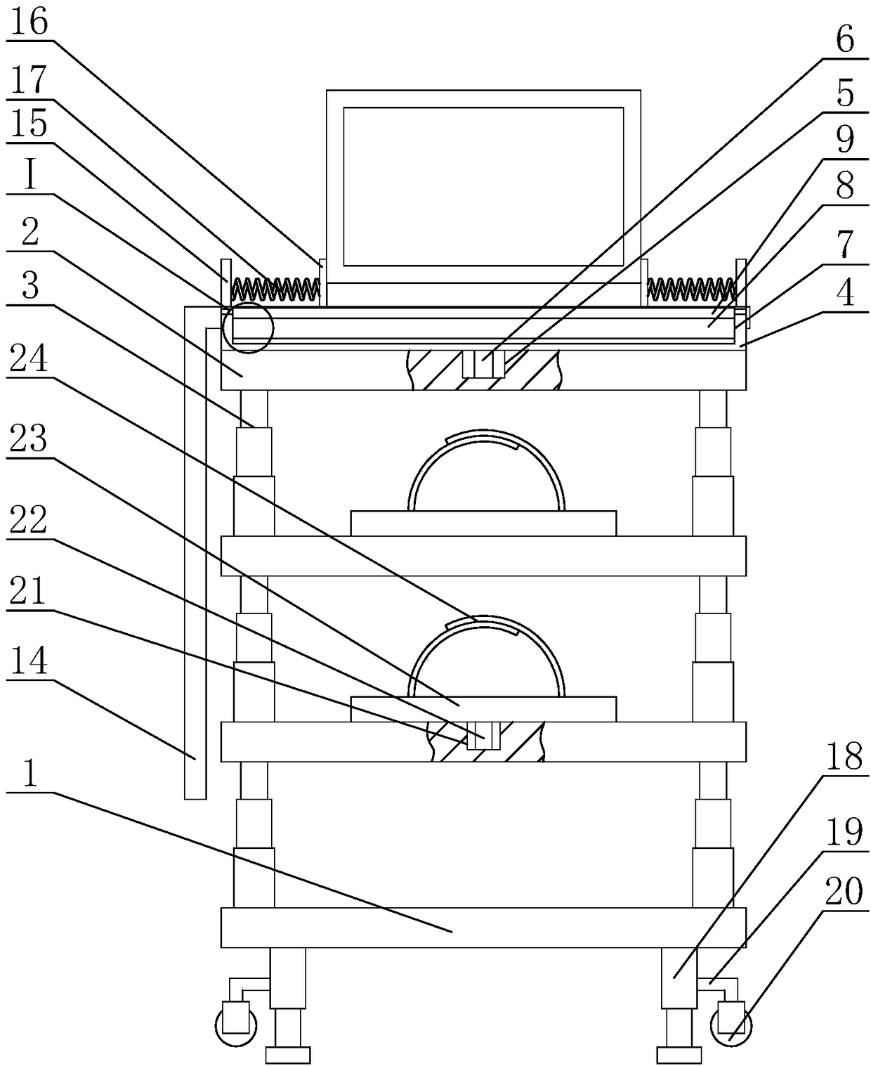 Demonstrating teaching aid system for educational technology