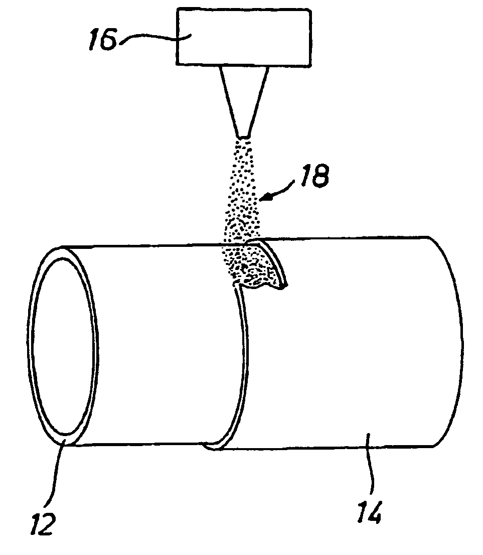 Method for the production of an electrically conductive resistive layer and heating and/or cooling device