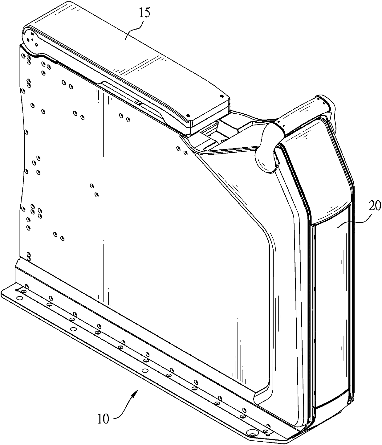 Armrest table