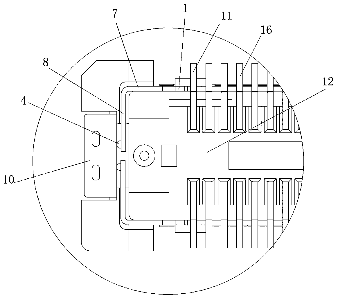 Shielding sheet and connector with same