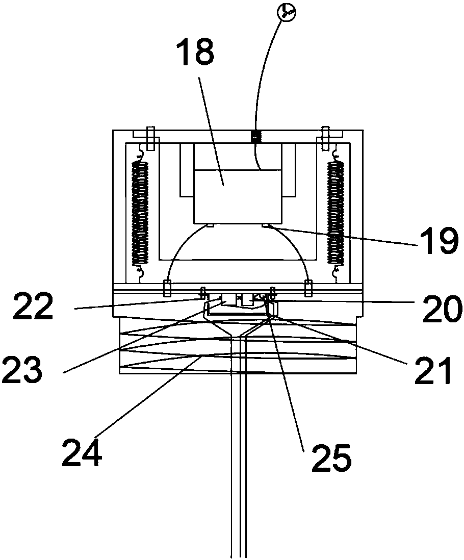 Blasting device capable of achieving cyclic utilization of dust and using method of blasting device