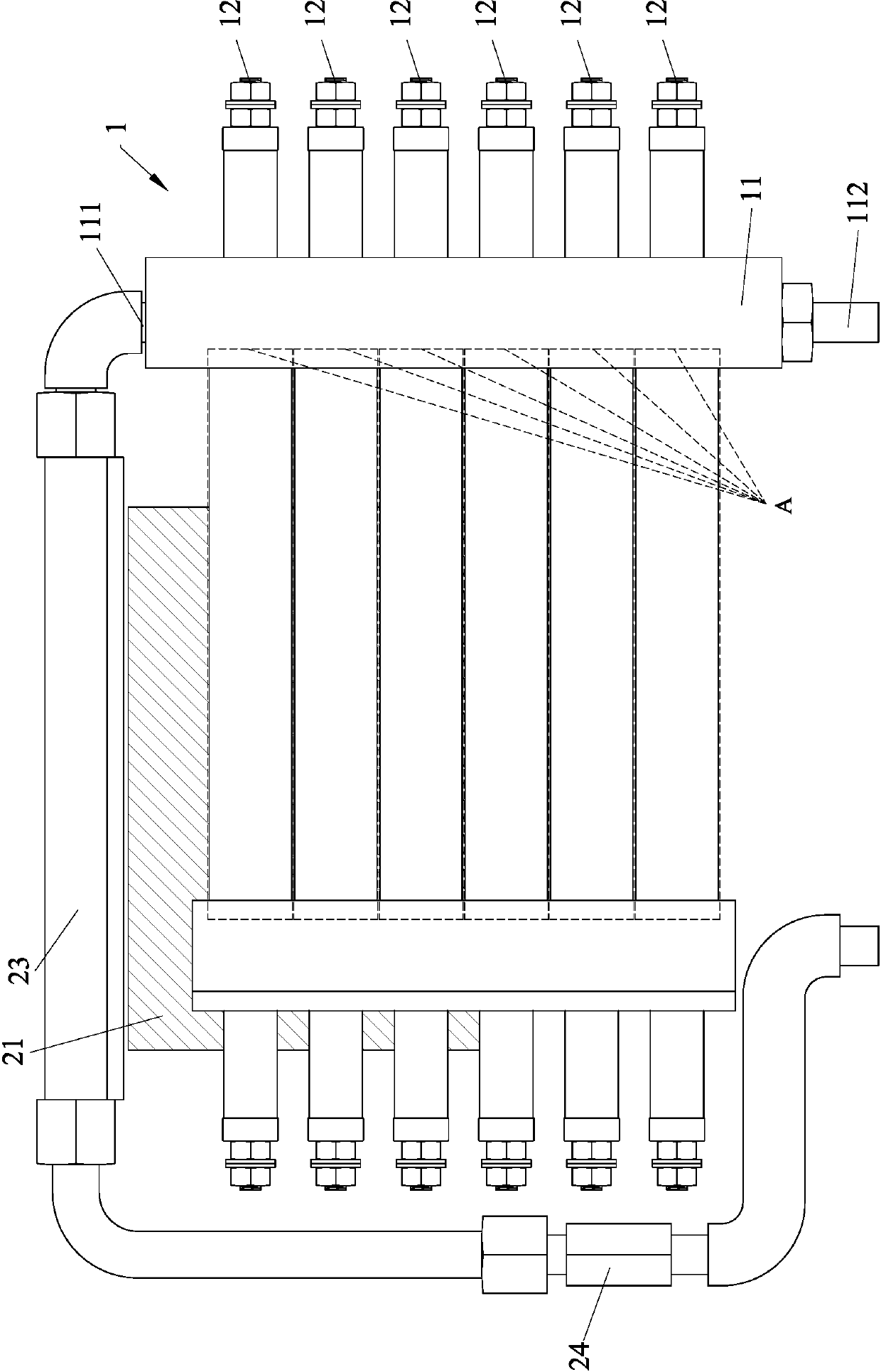 Instant heating type electric heating device