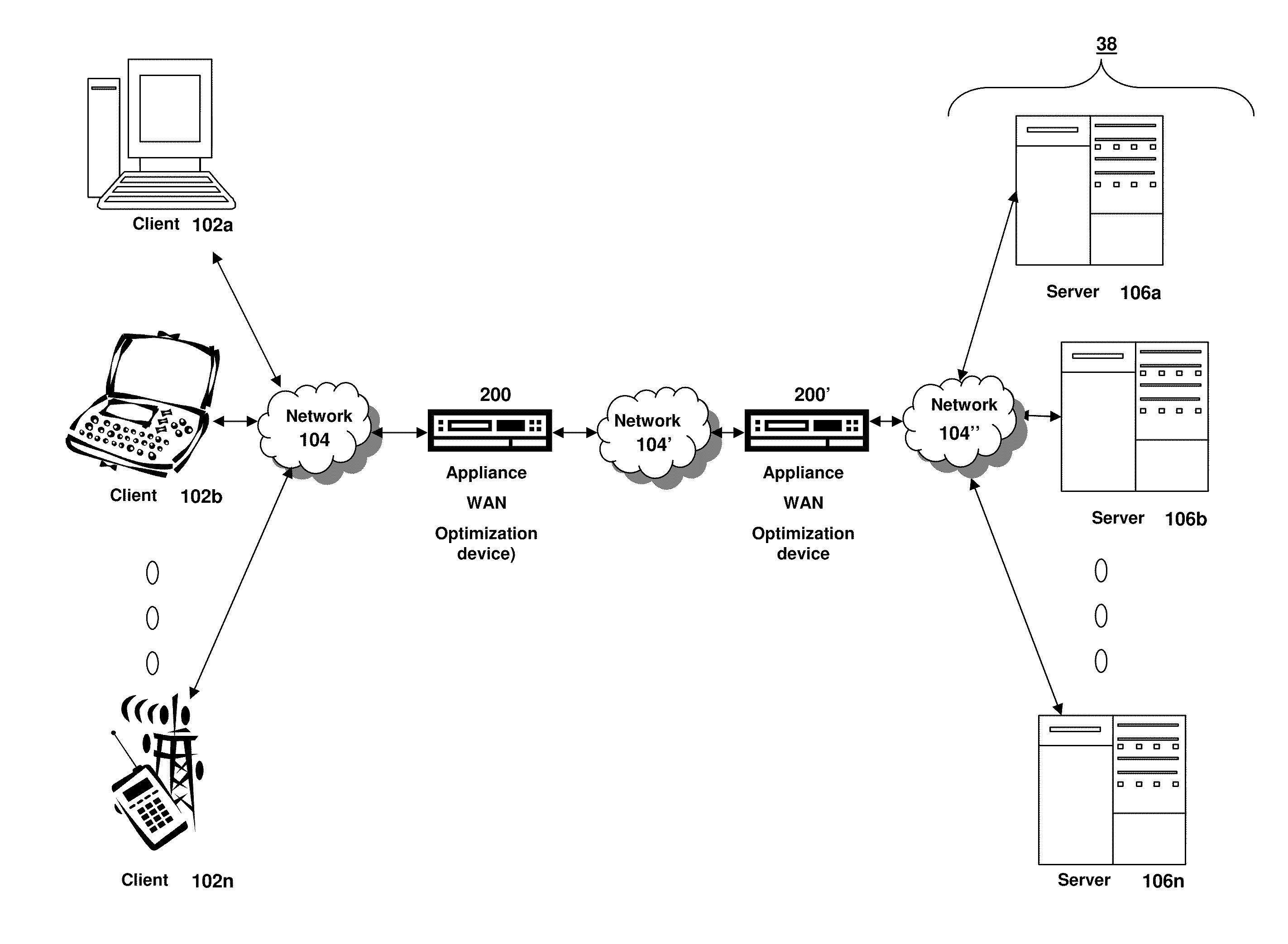 Systems and methods for real-time endpoint application flow control with network structure component