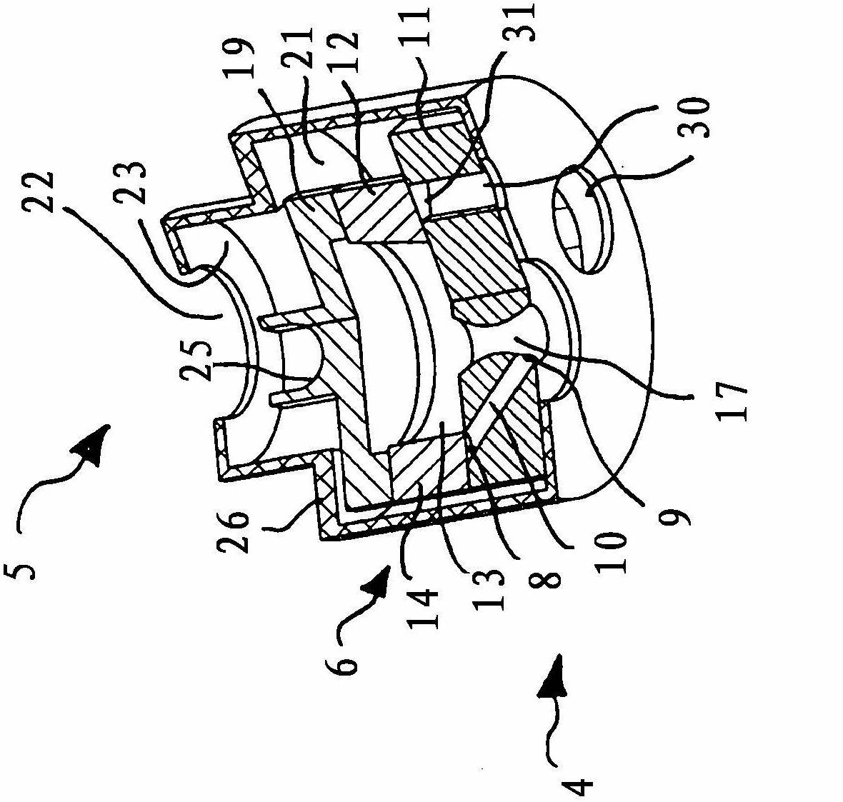 Sanitary outlet unit