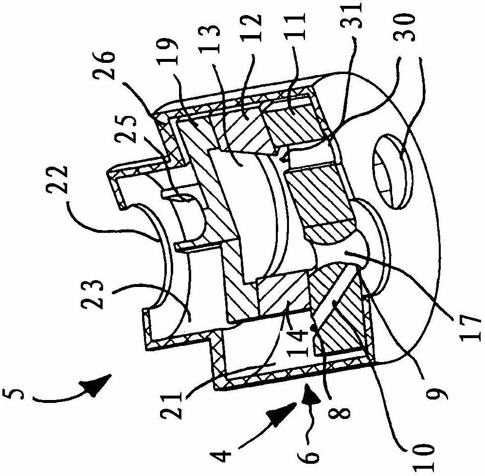 Sanitary outlet unit