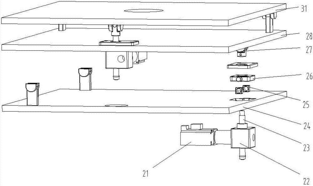 Self-adaption flexible assembling and correcting system based on self balance