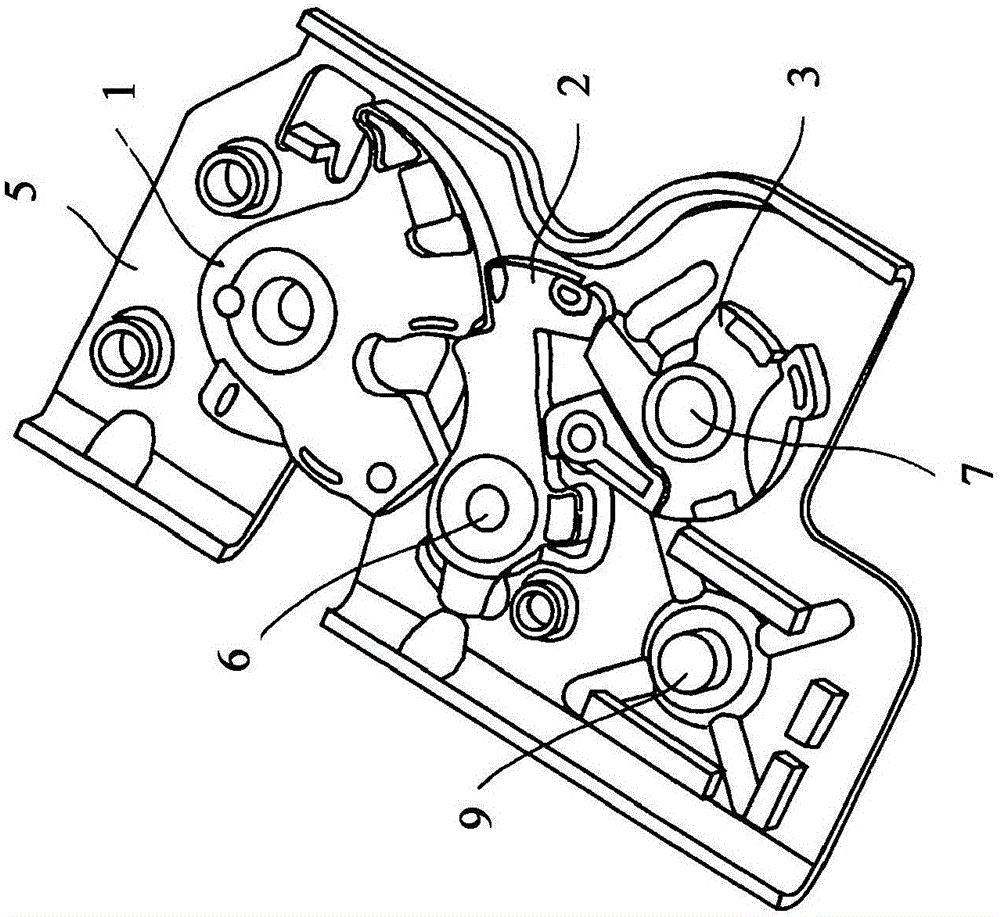 Motor vehicle door lock