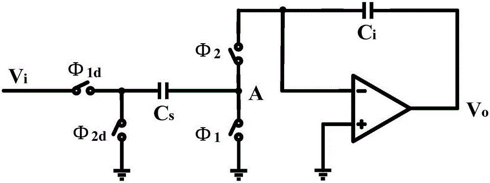Switch capacitor integrator circuit for eliminating offset voltage