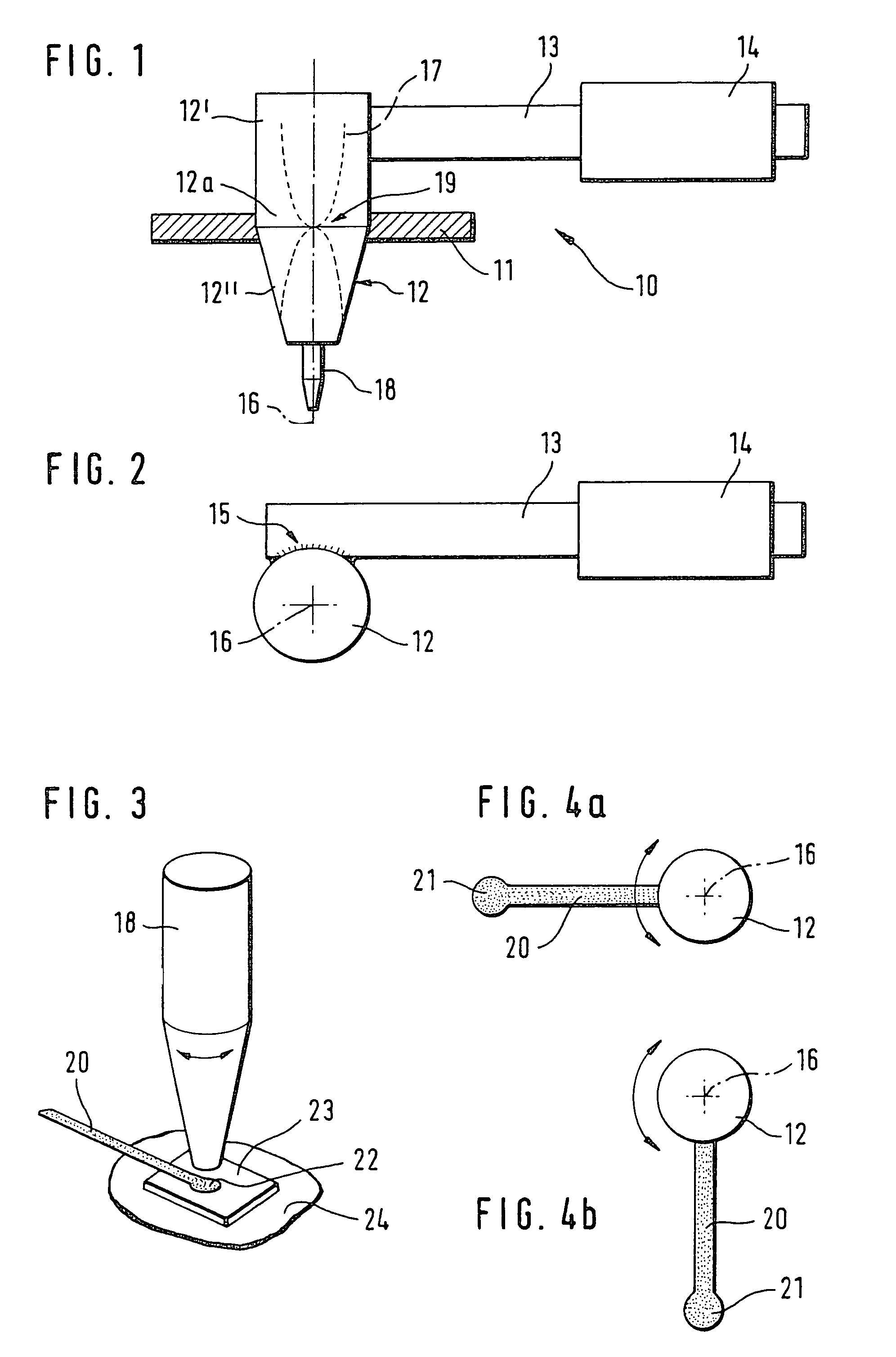 Tool head for attaching an electrical conductor on the contact surface of a substrate and method for implementing the attachment