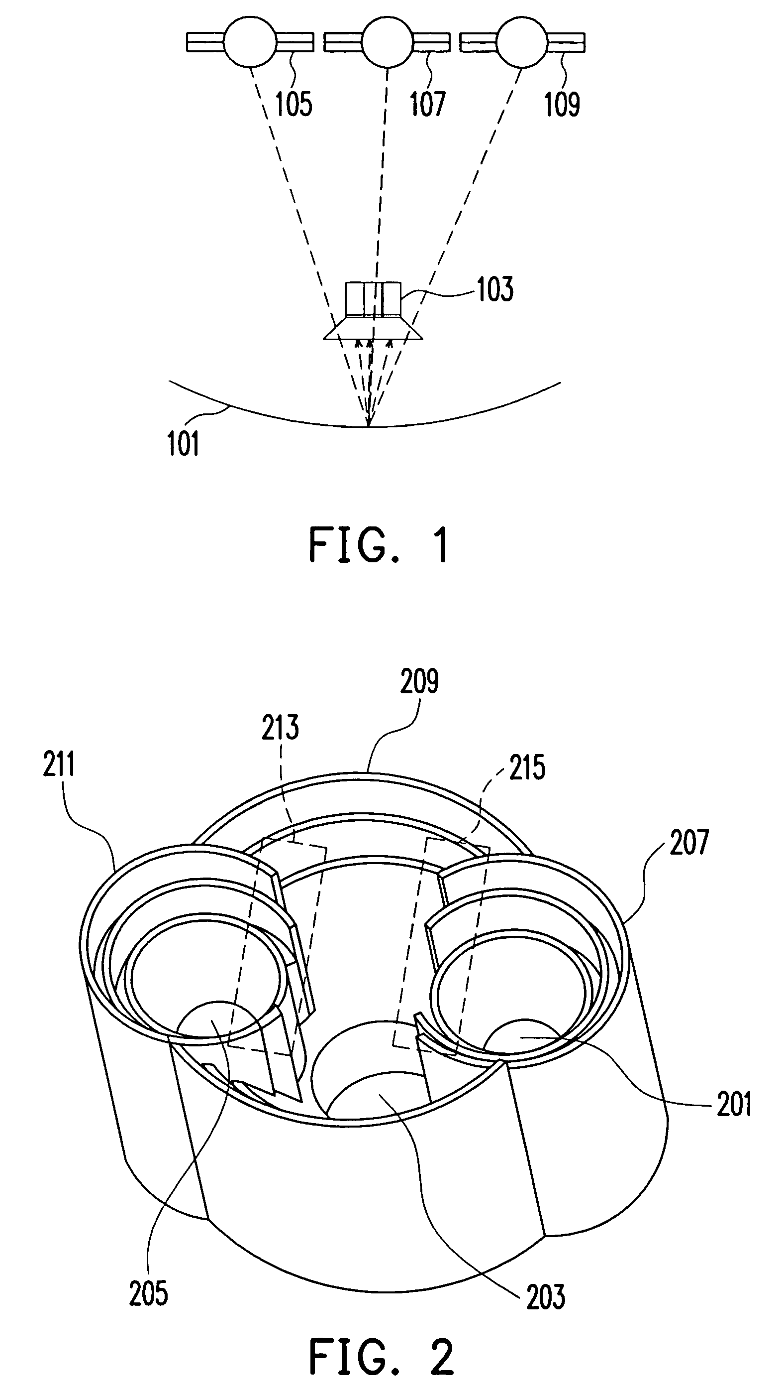 Integrated feed horn device