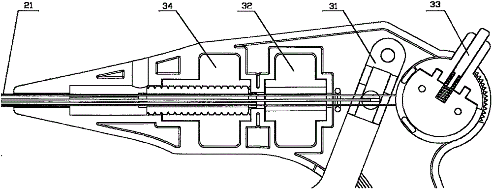 Novel surgical instrument with multiple sections being bendable after adjusting