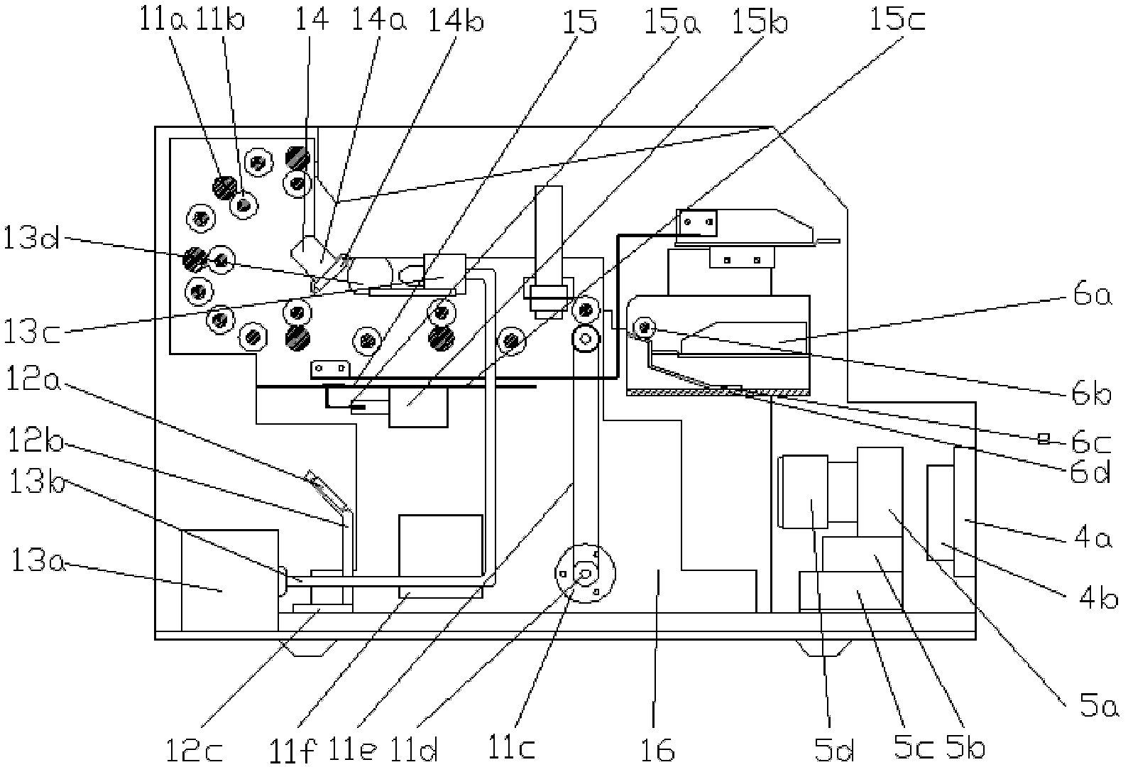 Industrial ray detection negative film digital device