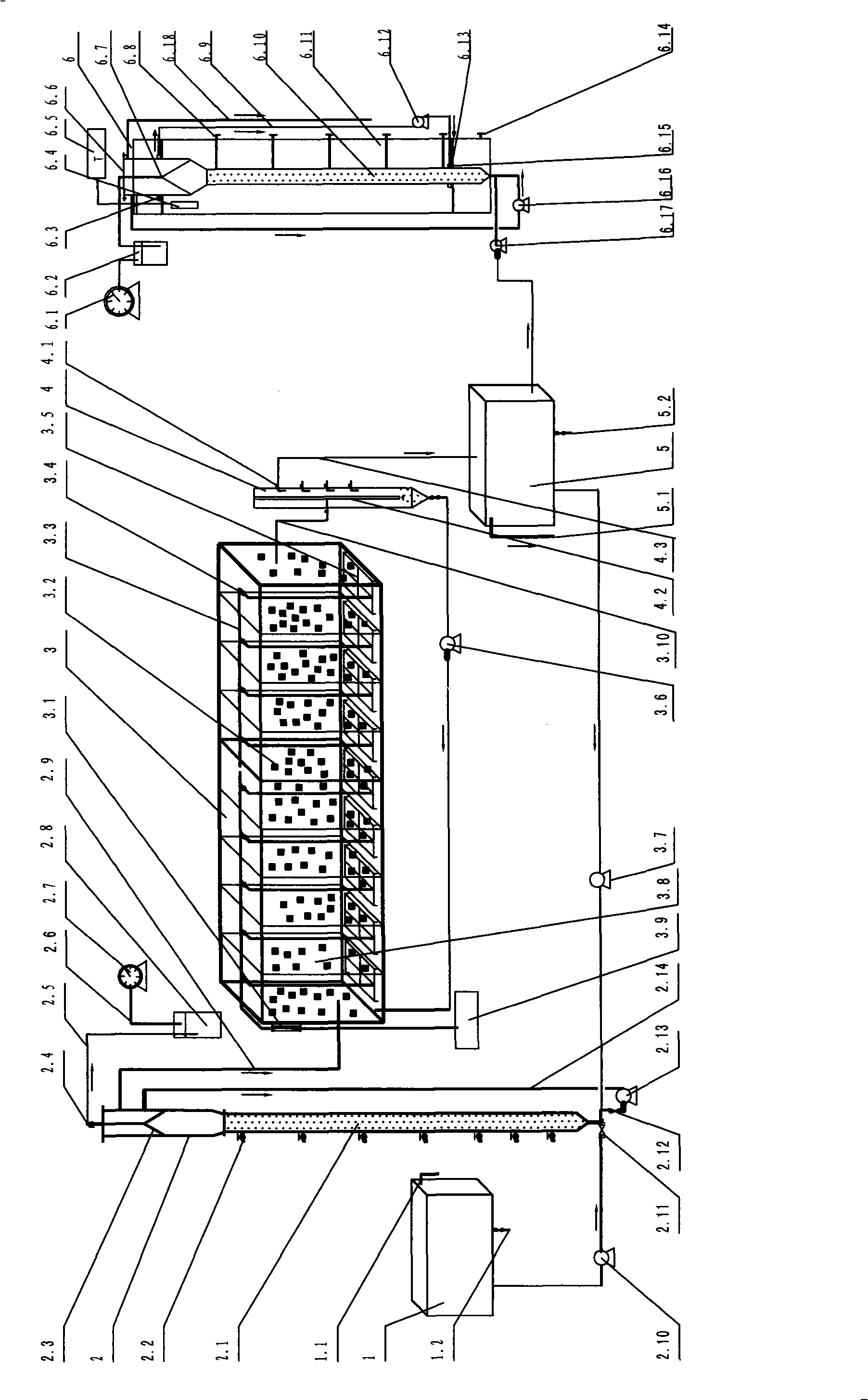 Apparatus and method for entire journey autotrophy denitrification of digested sludge dewatered liquid biomembrane