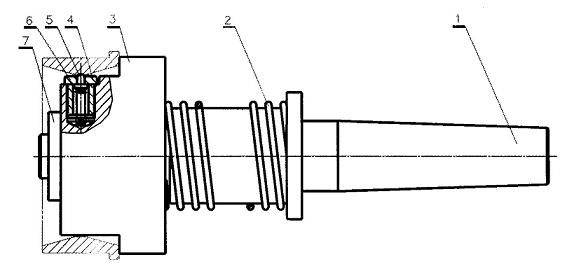 Ejection device of numerically controlled lathe