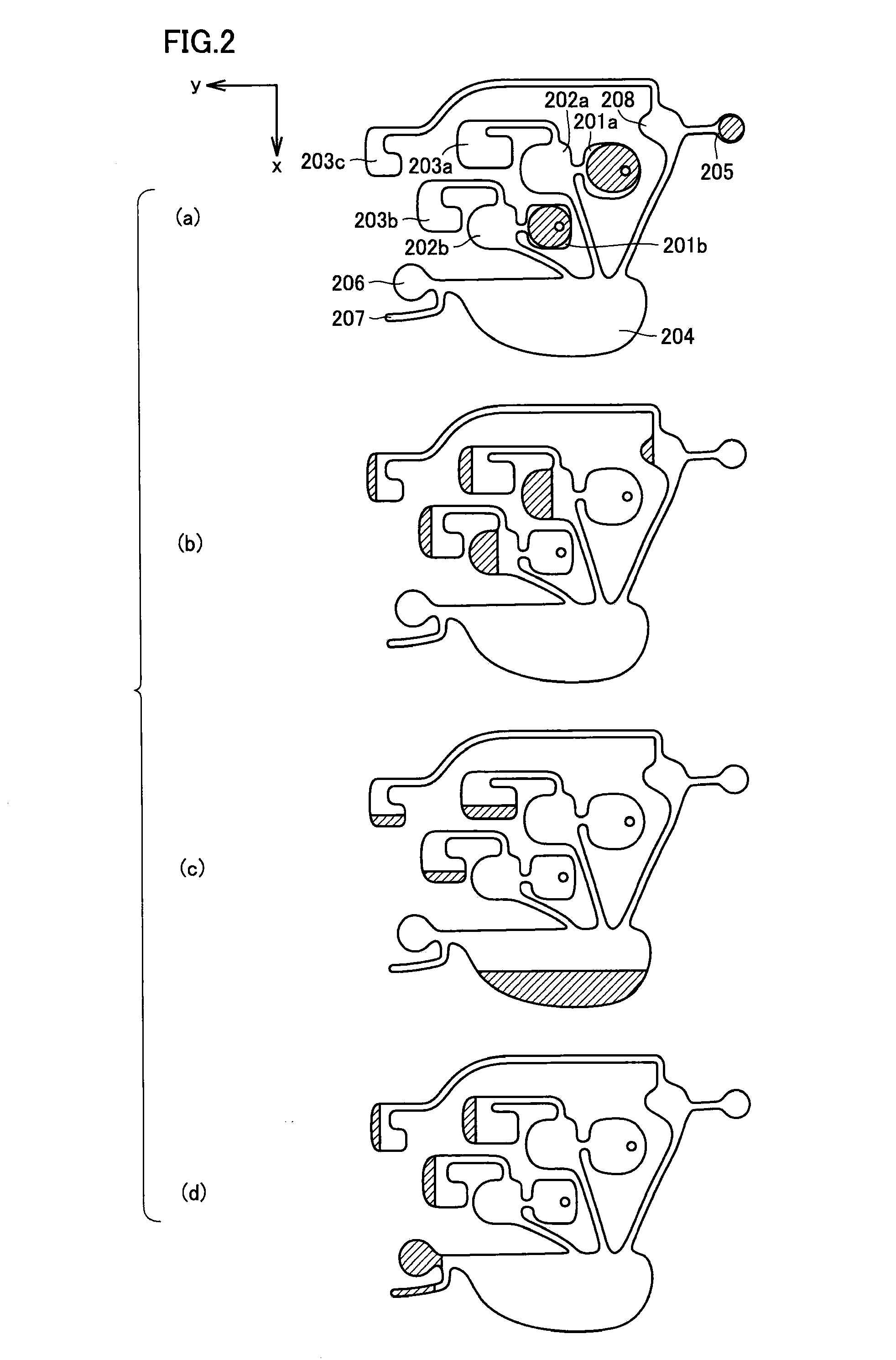 Method of Determining Whether Liquid Amount and/or Quality of Liquid Reagent Are/Is Normal in Liquid-Reagent-Containing Microchip and Liquid-Reagent-Containing Microchip