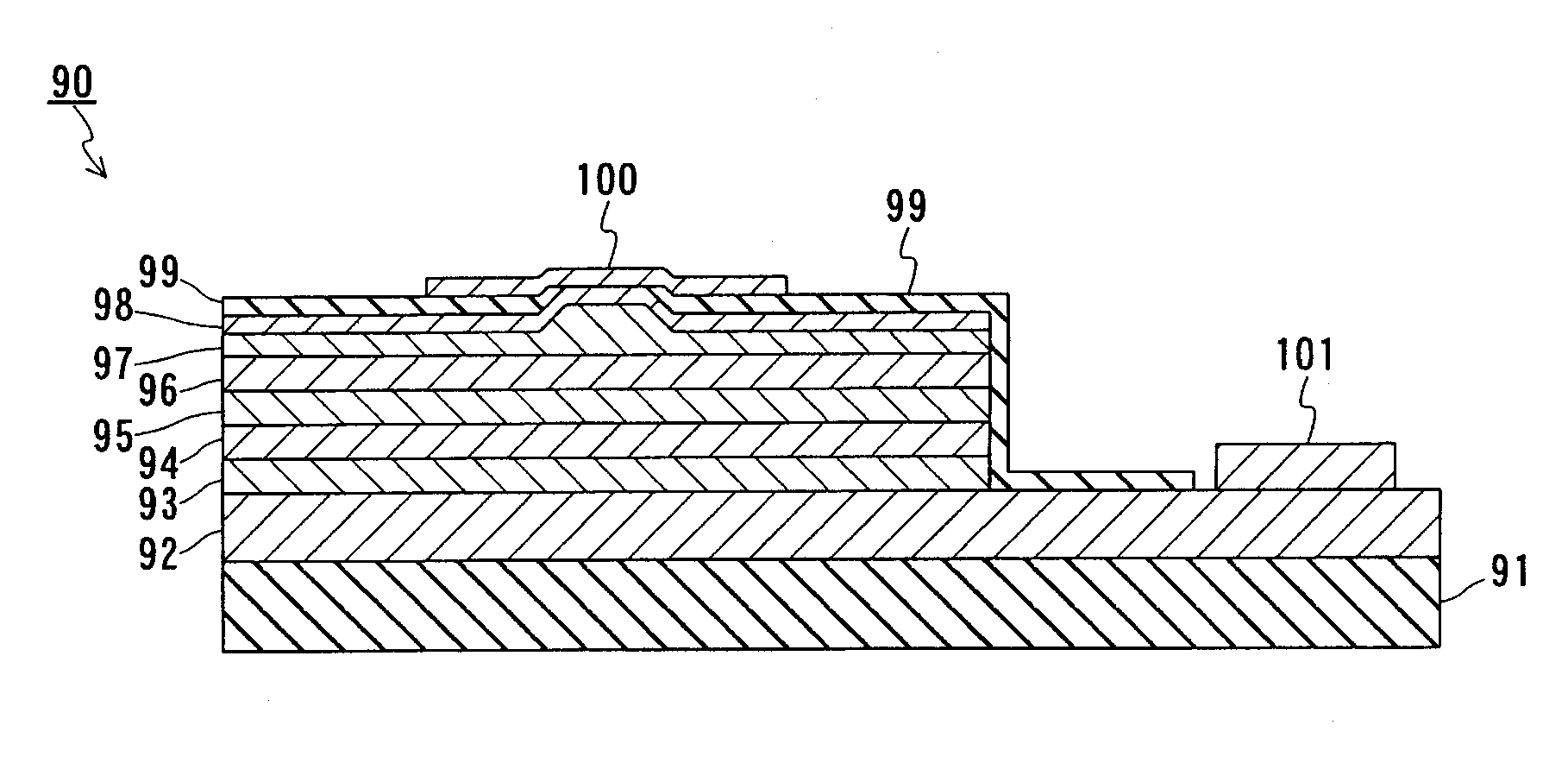 Method For Producing III Group Element Nitride Crystal, Production Apparatus For Use Therein, And Semiconductor Element Produced Thereby