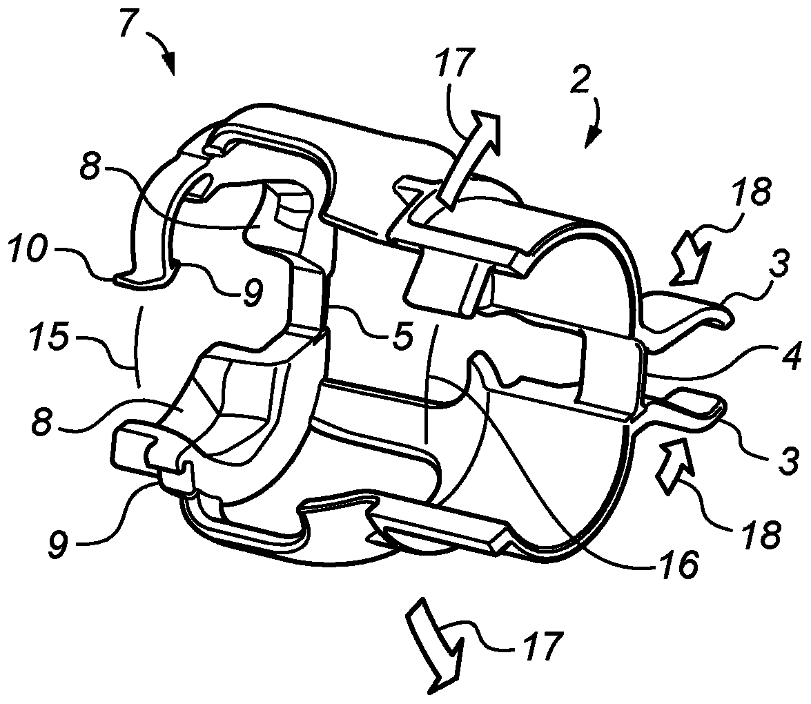 Surgical guide for positioning a resurfacing head implant