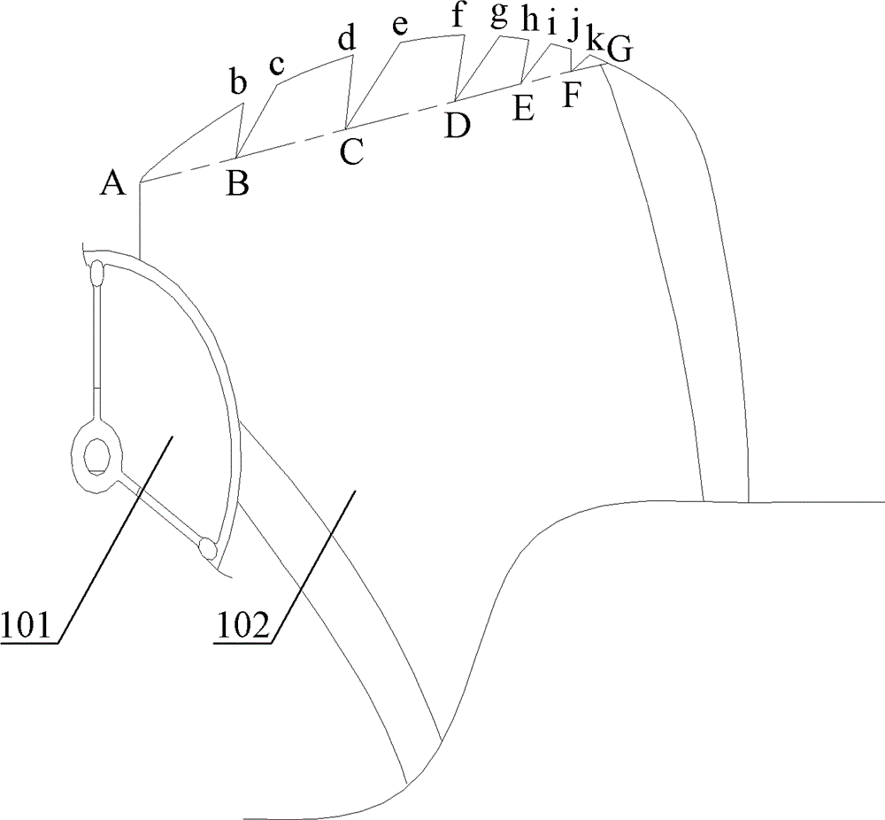 Axial flow fan structure and axial flow fan