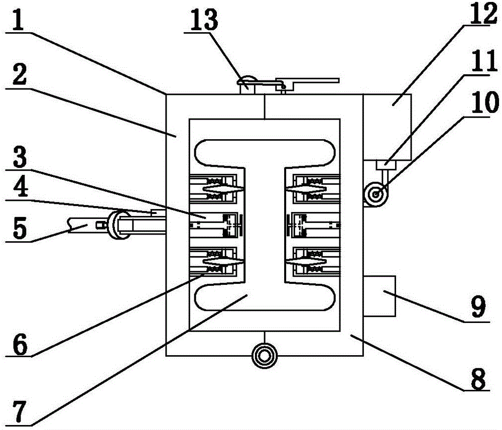 Tower climbing anti-falling device and falling suspension handling method thereof