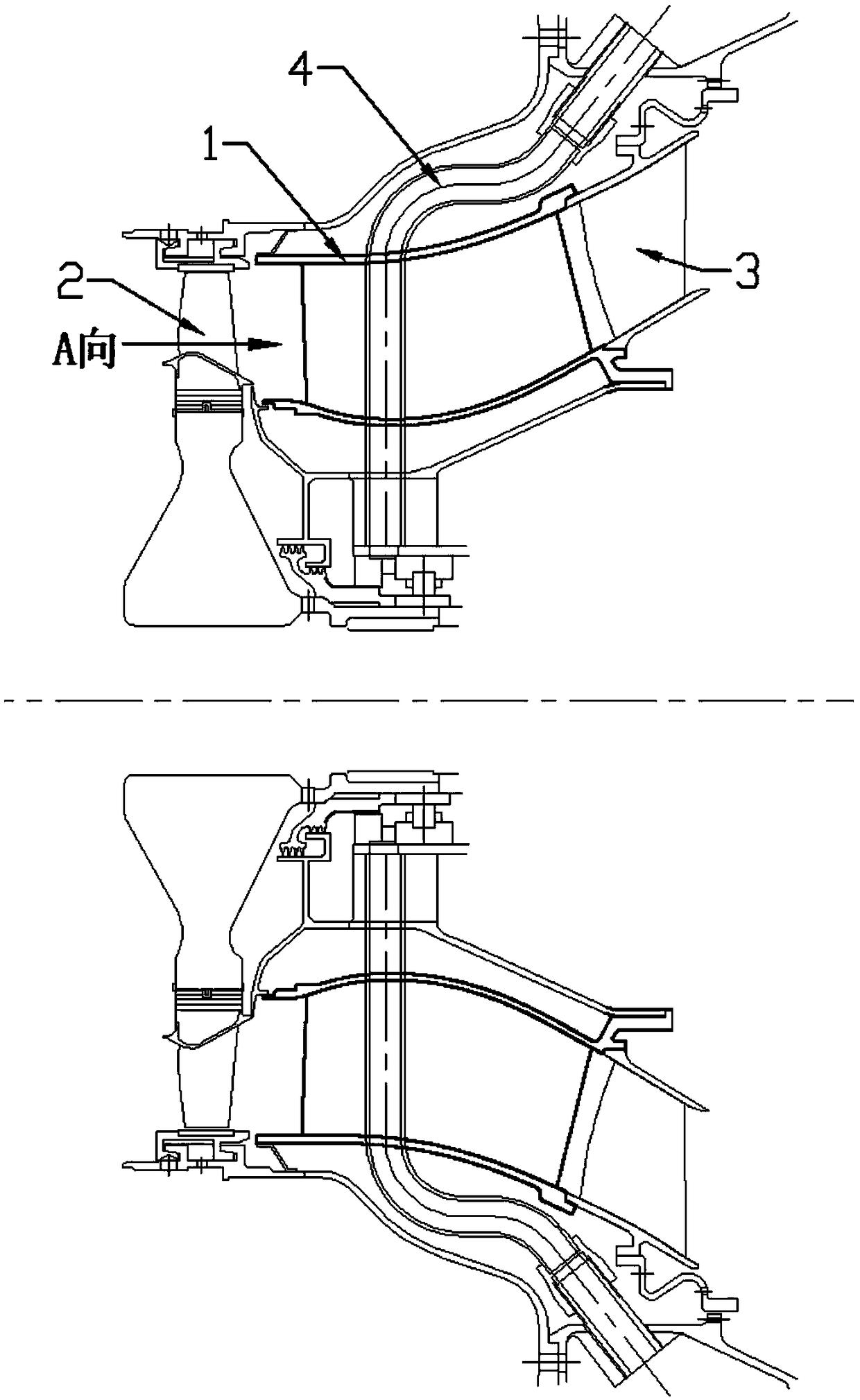 A processing and detection device and method for engine oil supply support plate casing