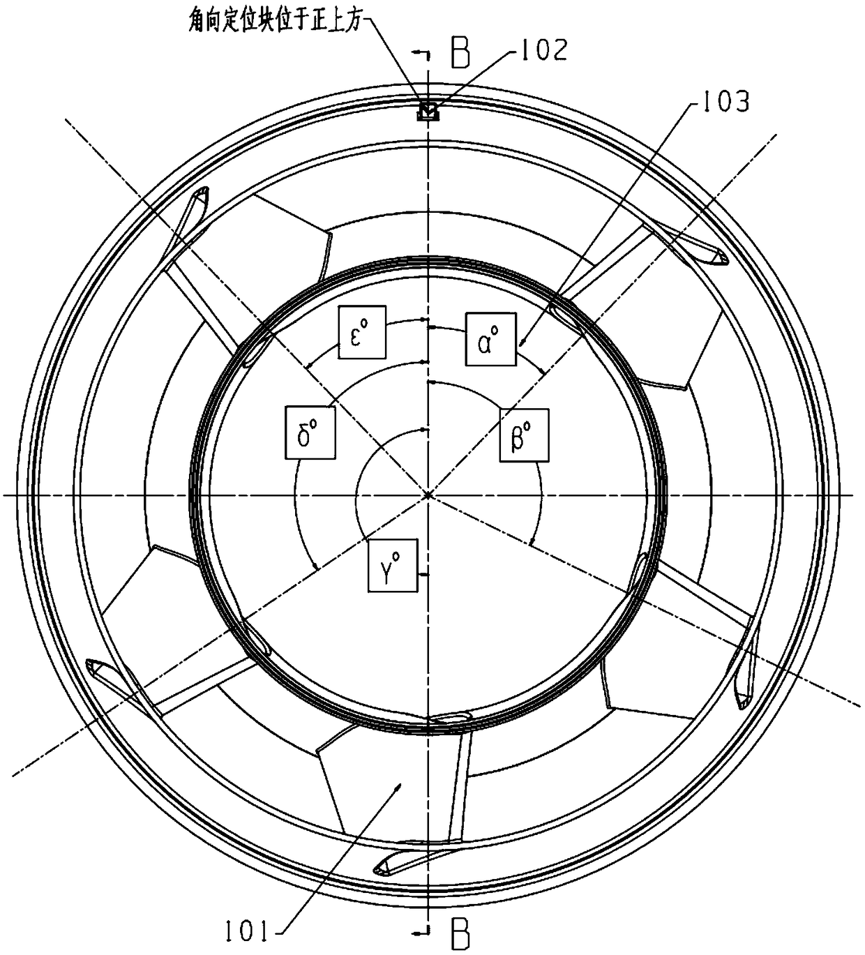 A processing and detection device and method for engine oil supply support plate casing