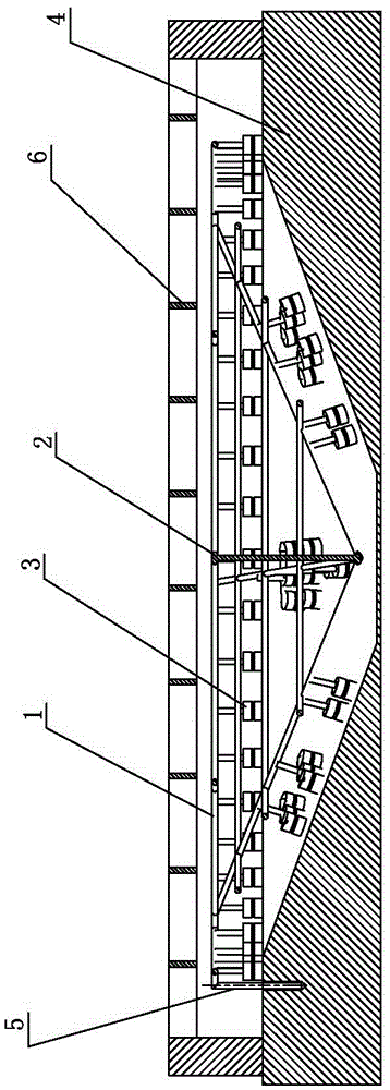 A molding tool for a suspended grinding type ore crushing component and a manufacturing method thereof