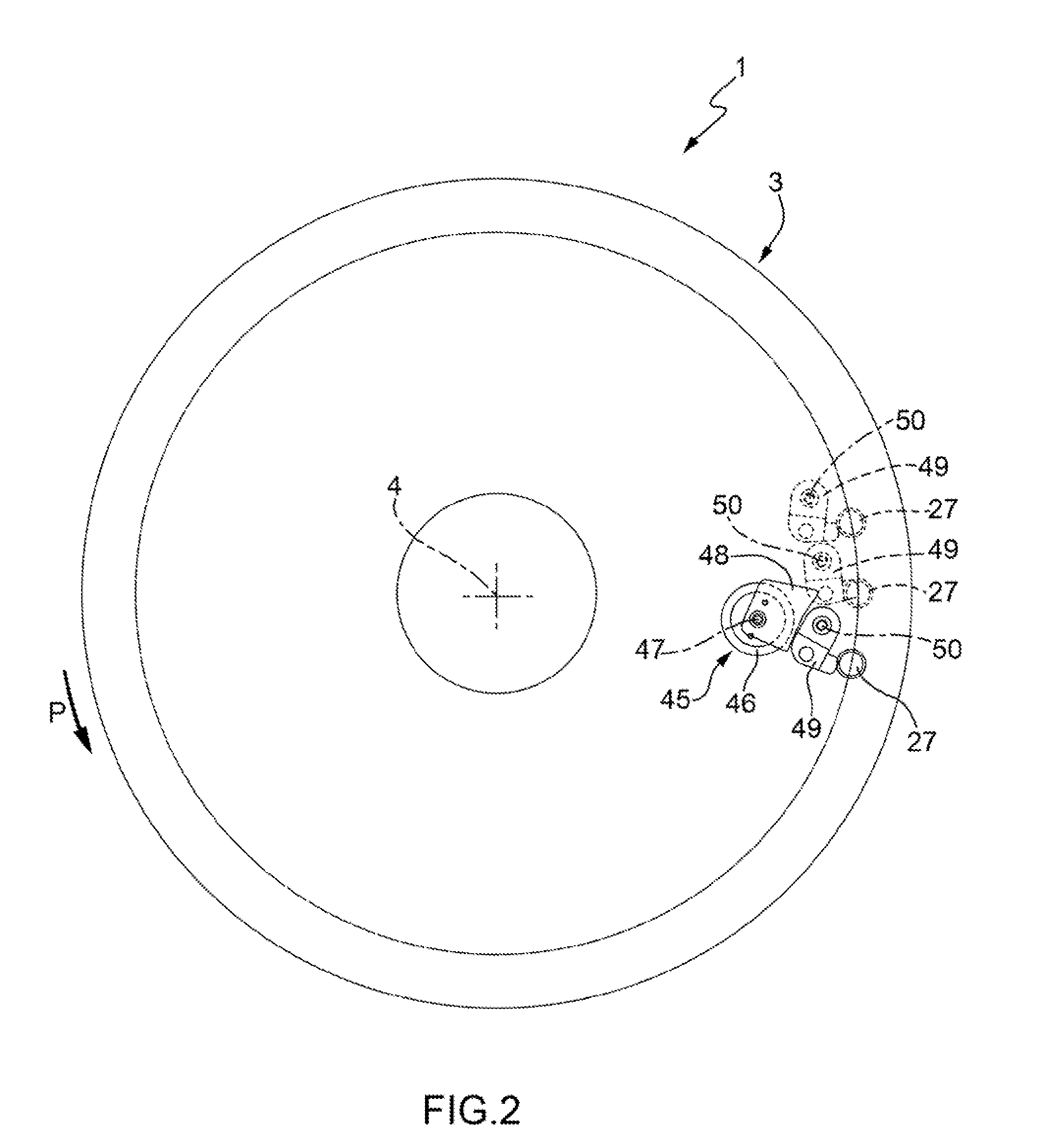 Method and machine for filling capsules or similar with at least two products, in particular pharmaceutical products in granules