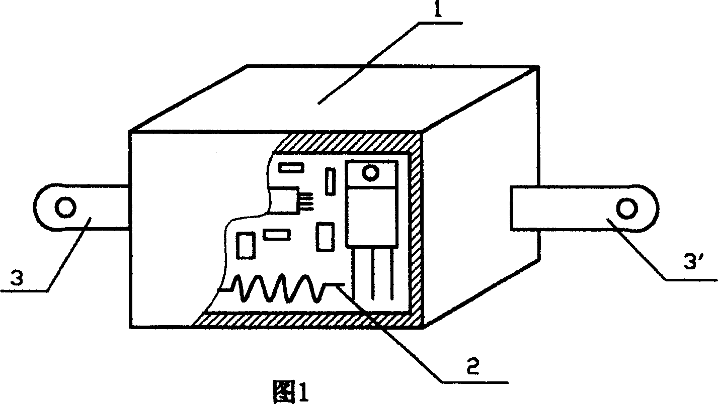 High energy transient absorber of generator on vehicle