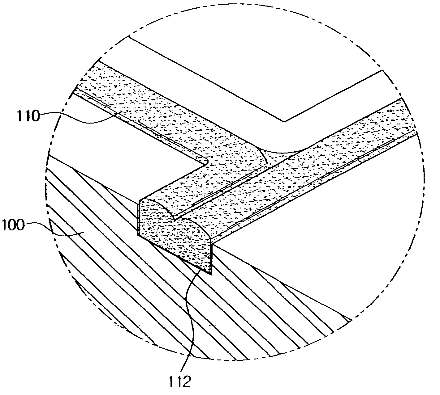Sealing structure for polymer electrolyte fuel cell