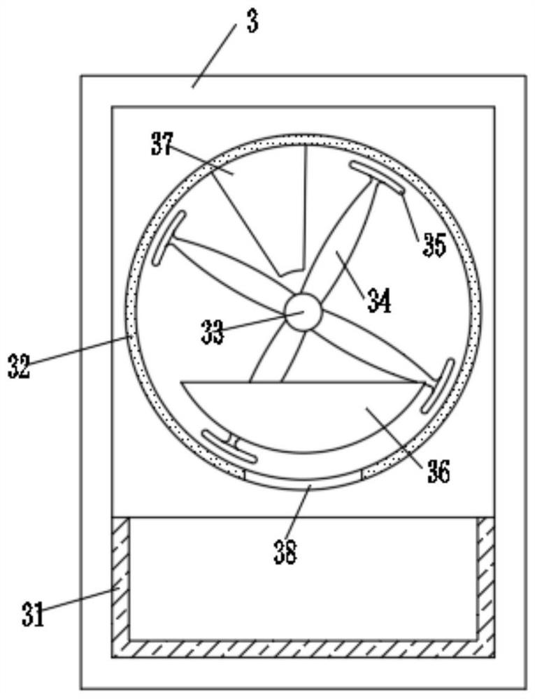 Vegetable chopping device