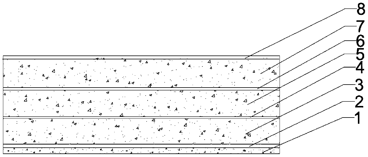 Fireproof and soundproof floor board based on sulfur-oxygen-magnesium materials and preparation method thereof