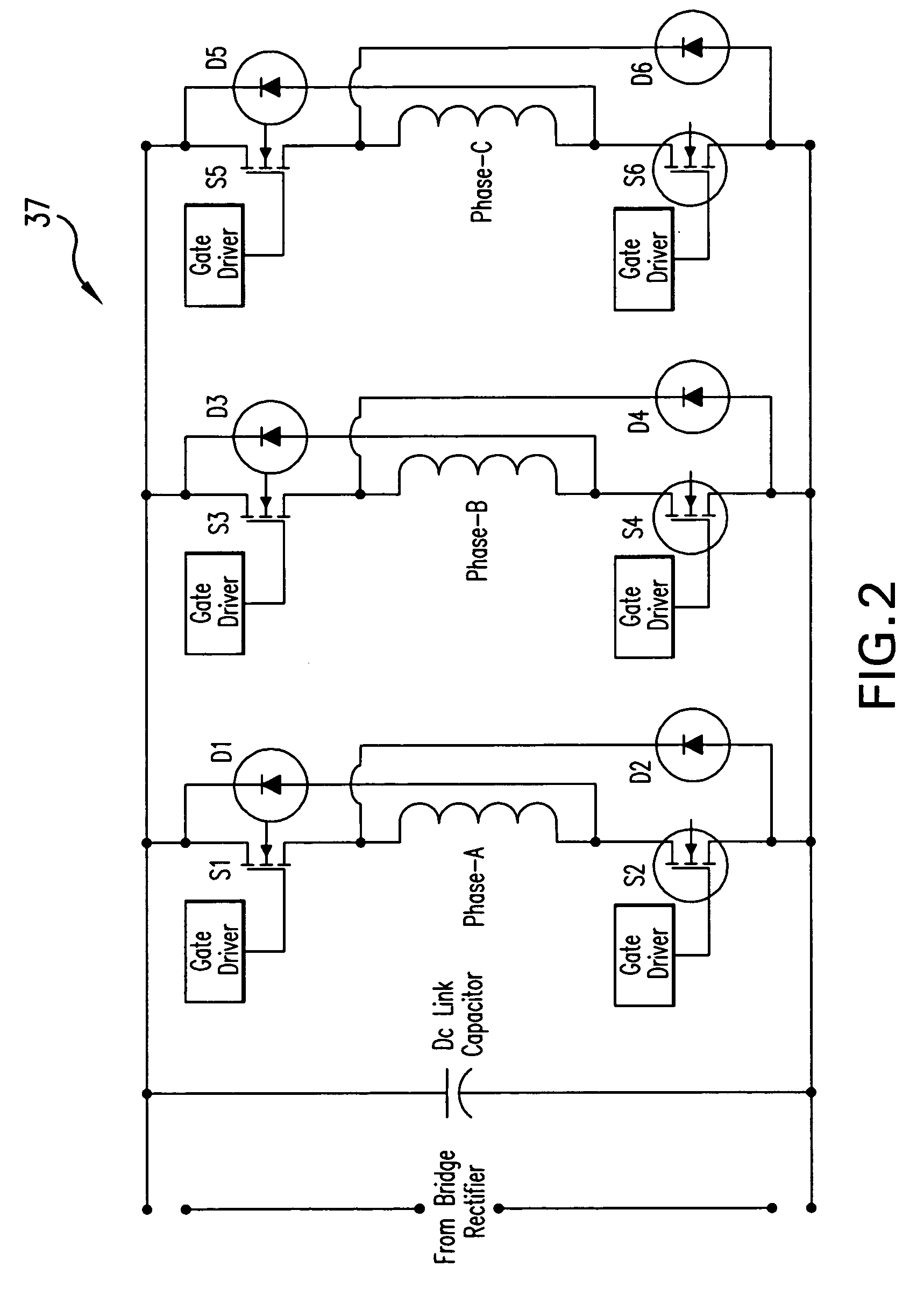 Switched reluctance machine