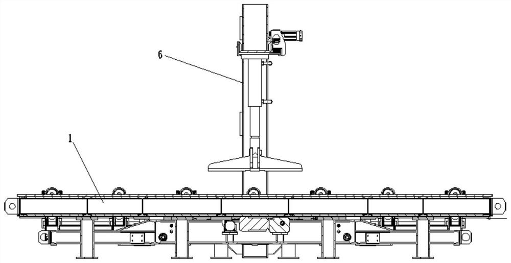 Multifunctional steel structure assembling and welding assembly line platform