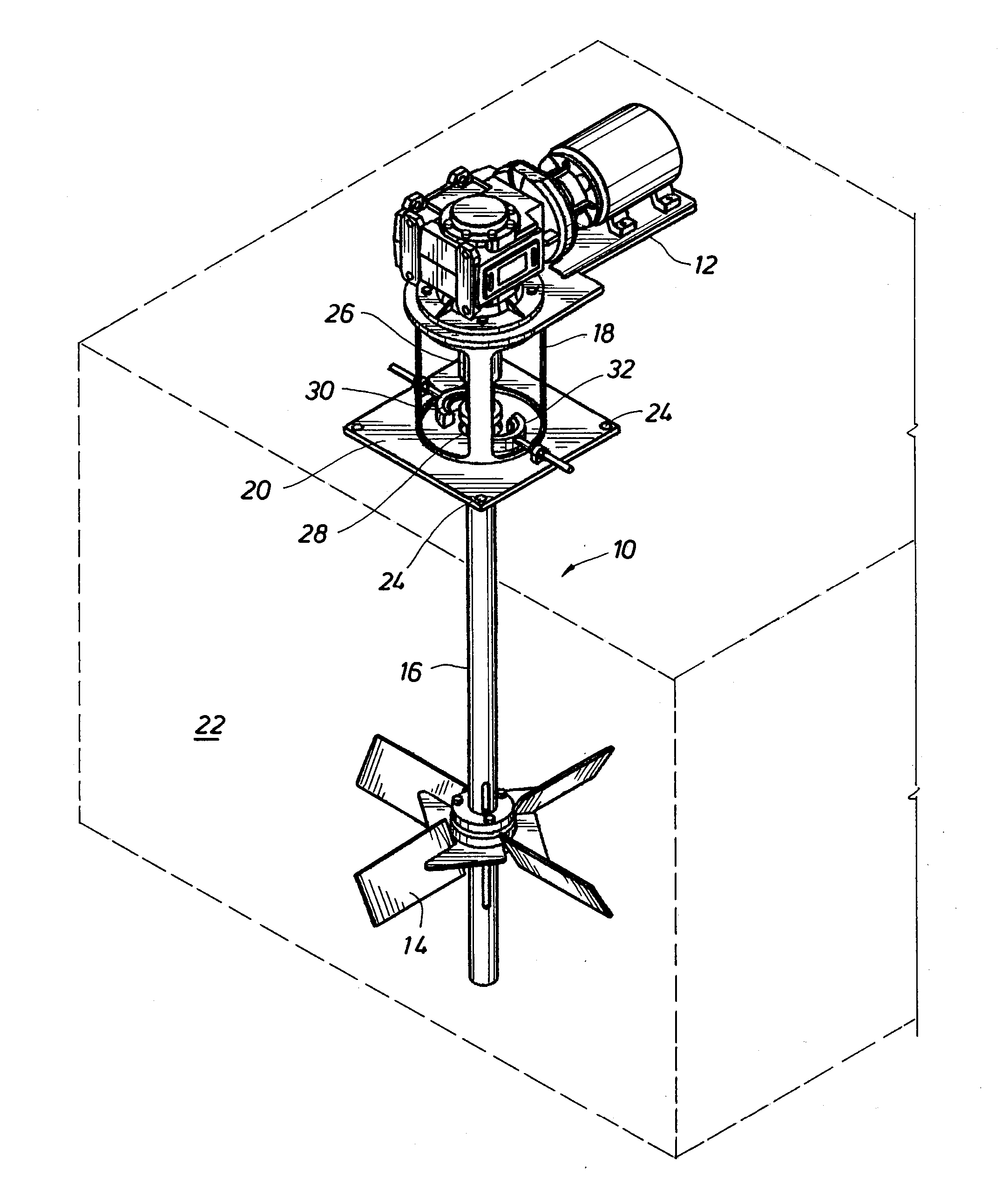 Drilling Mud Agitator With Shaft Retainer