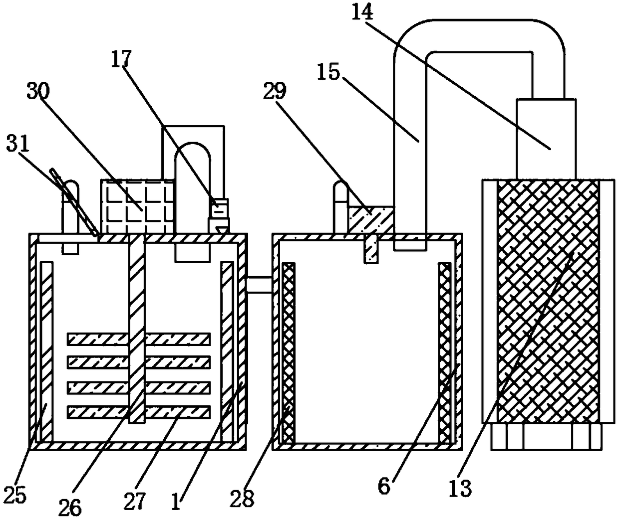 Device for making plasticizer DOTP