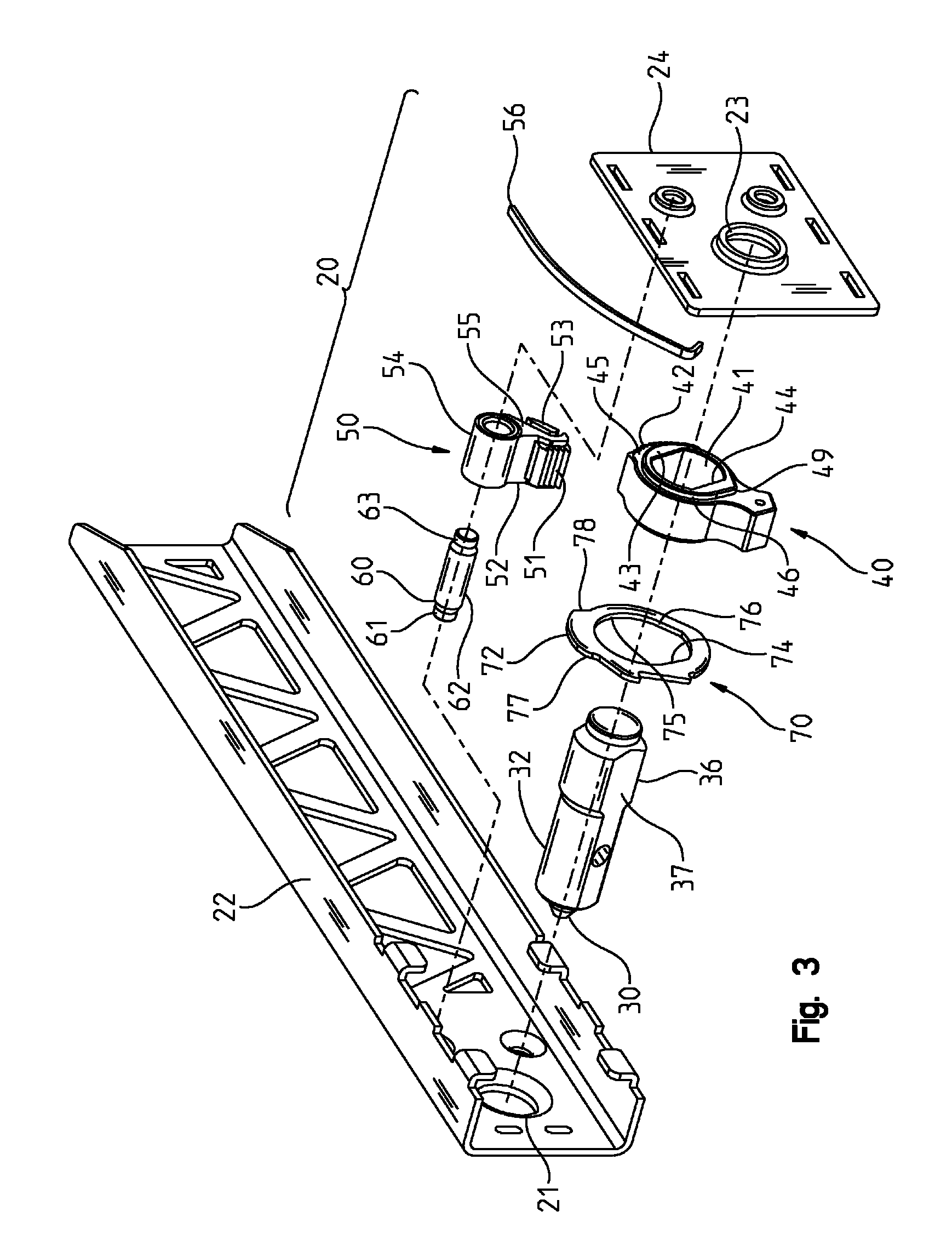 Adjustable armrest device