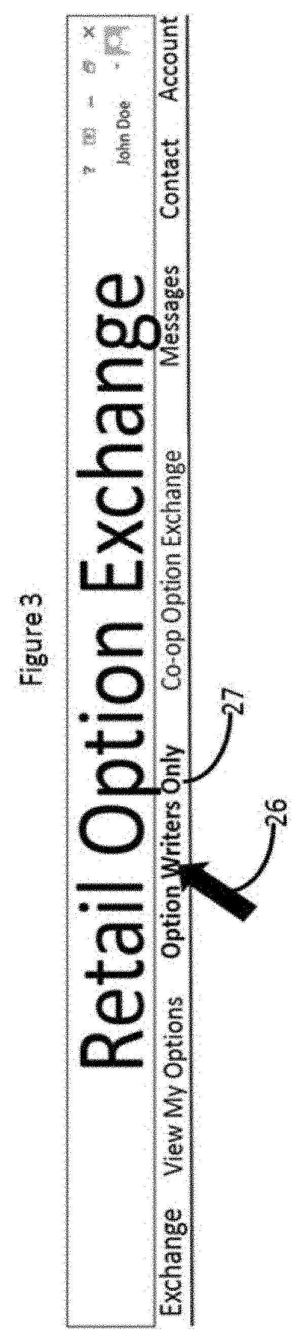 Tradable options for a product, a commodity, a service, or a specified tax rate