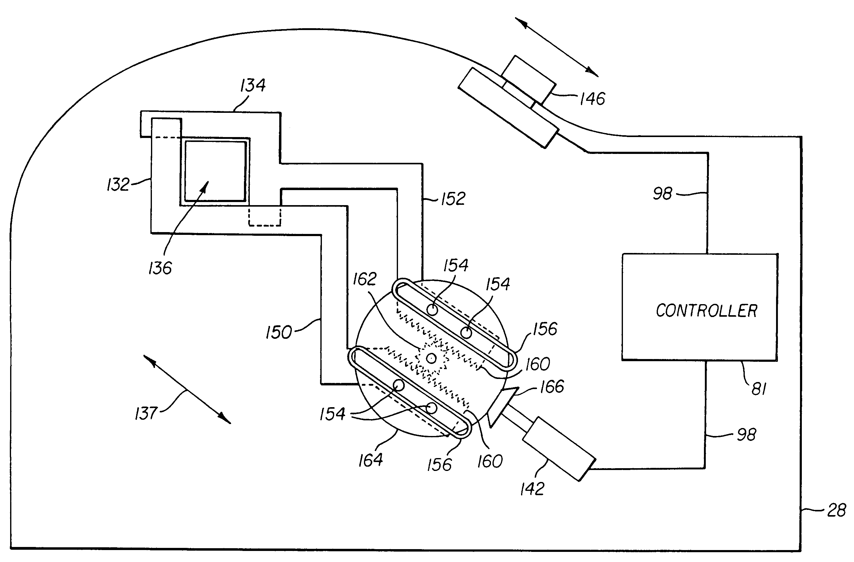 User interface for controlling cropping in electronic camera