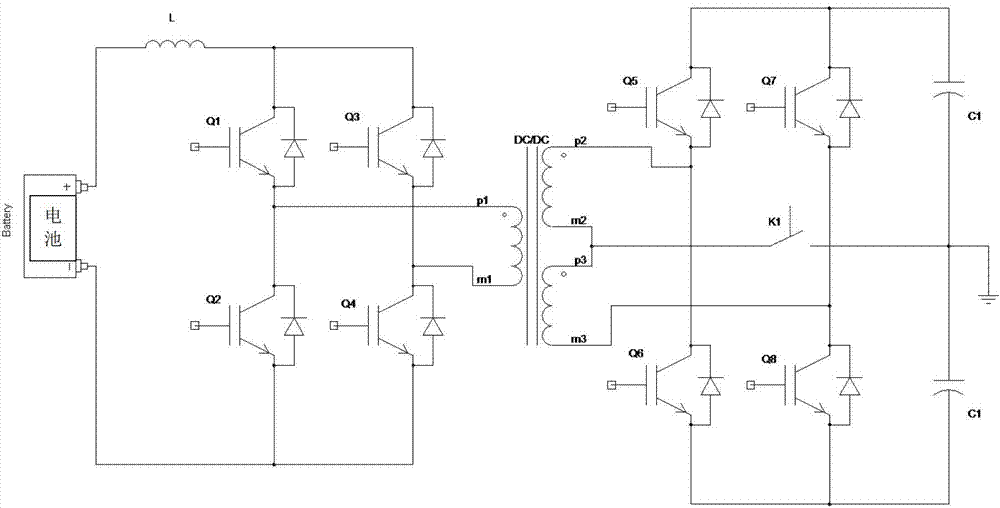 Method and device for controlling current of converter and UPS (uninterruptible power supply)