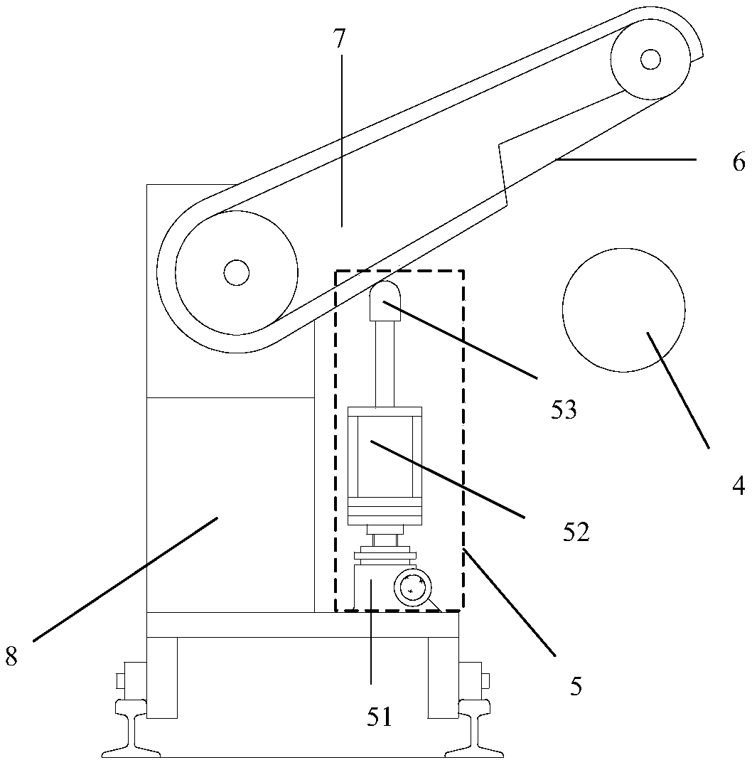 Abrasive belt grinding machine