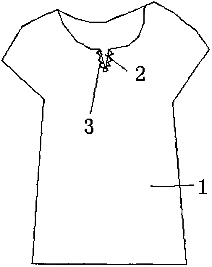 Heat-preserving dehumidifying short sleeve shirt with lace edge opening