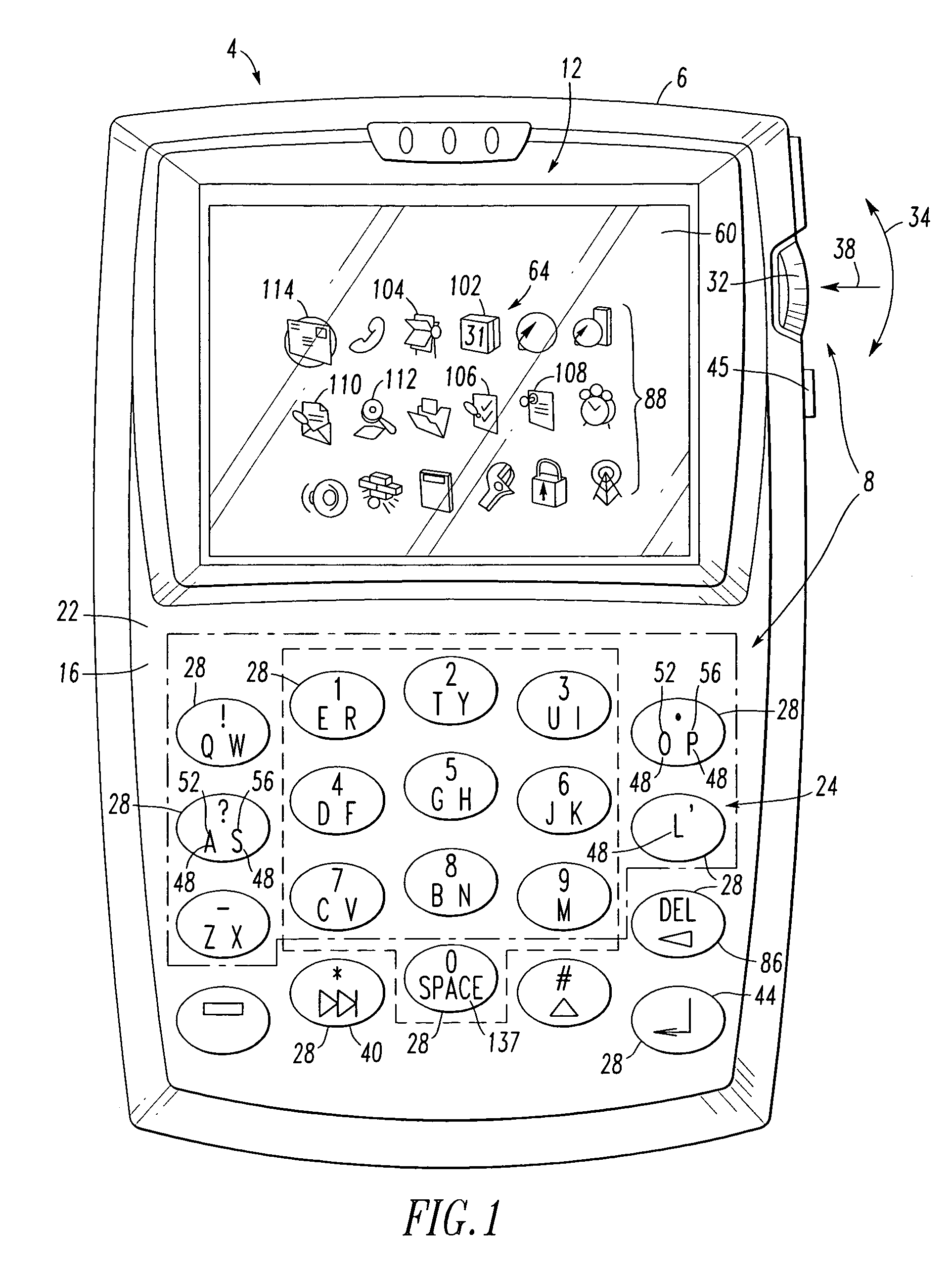 Method of searching for personal information management (PIM) information and handheld electronic device employing the same